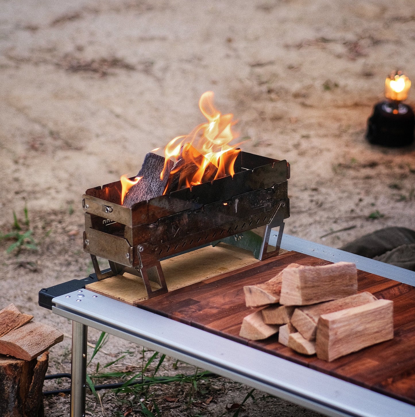 [UNICONN-S GRILL/FIRE PIT] SET