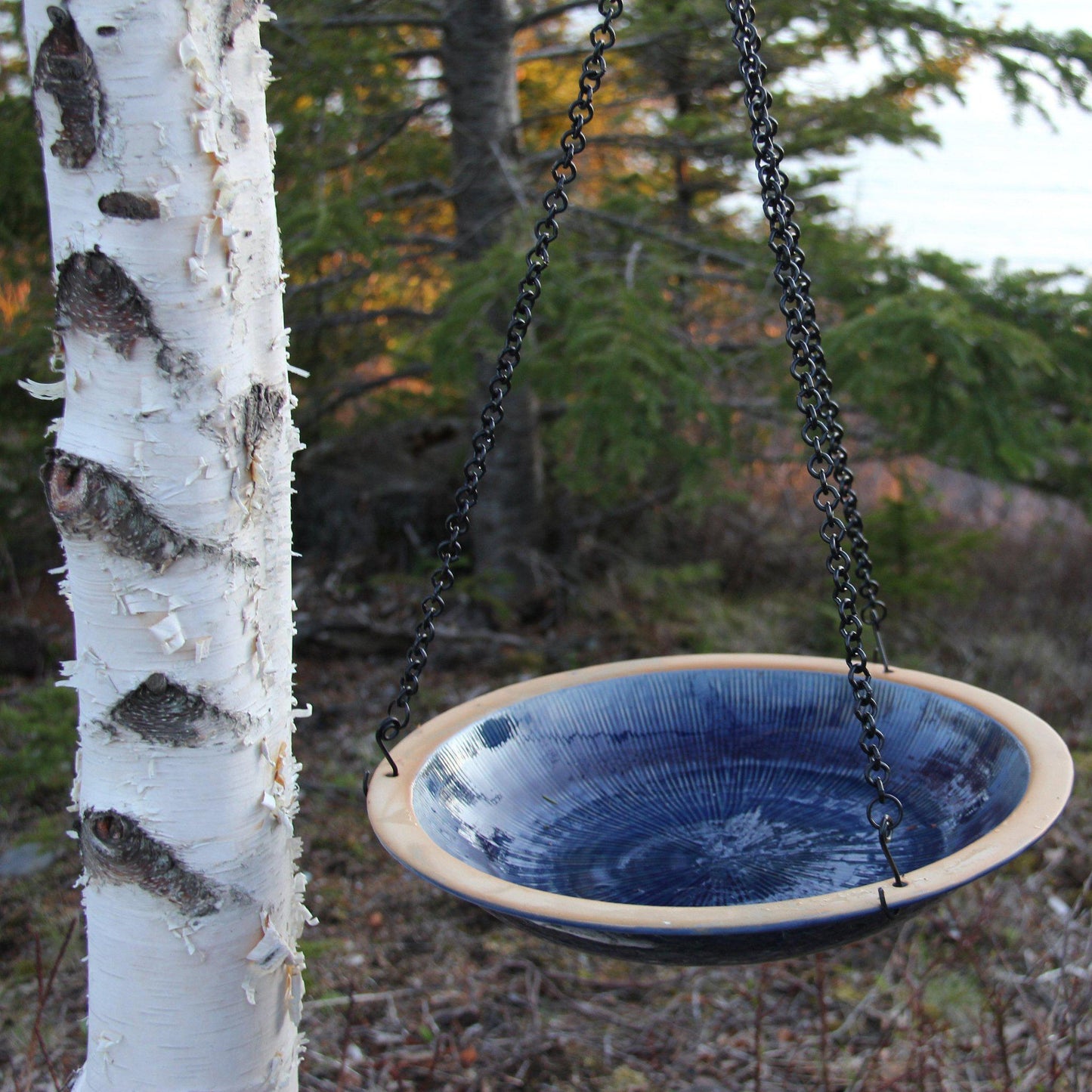 Radial Bird Bath - Hanging Style --  Byer Outlet Stock