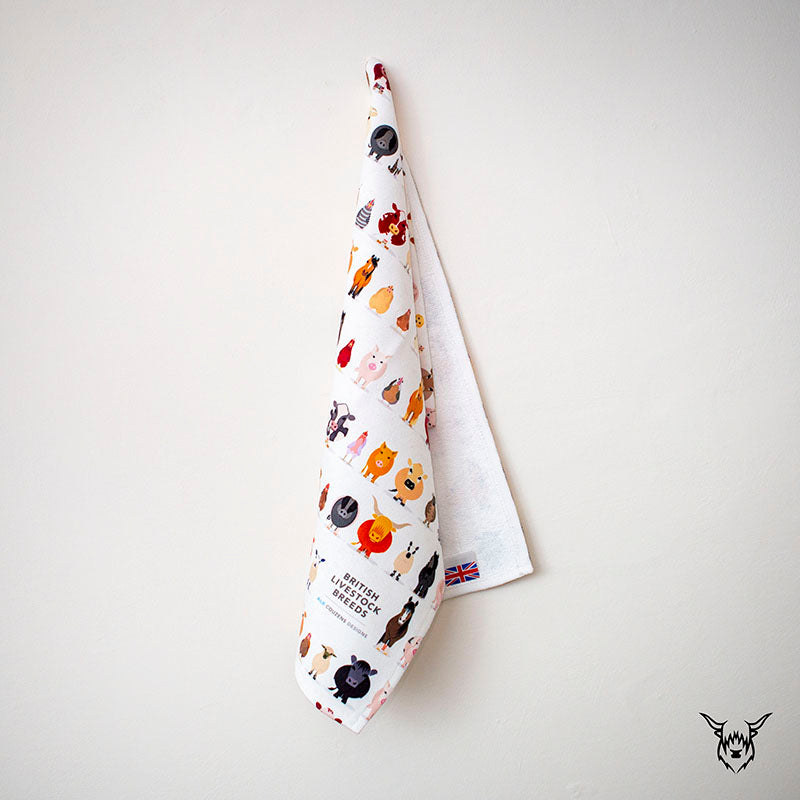 Farm Animal Hand Towel