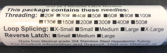 DaHo Complete Splicing Needle Set: Threading, Loop, and Reverse Latch
