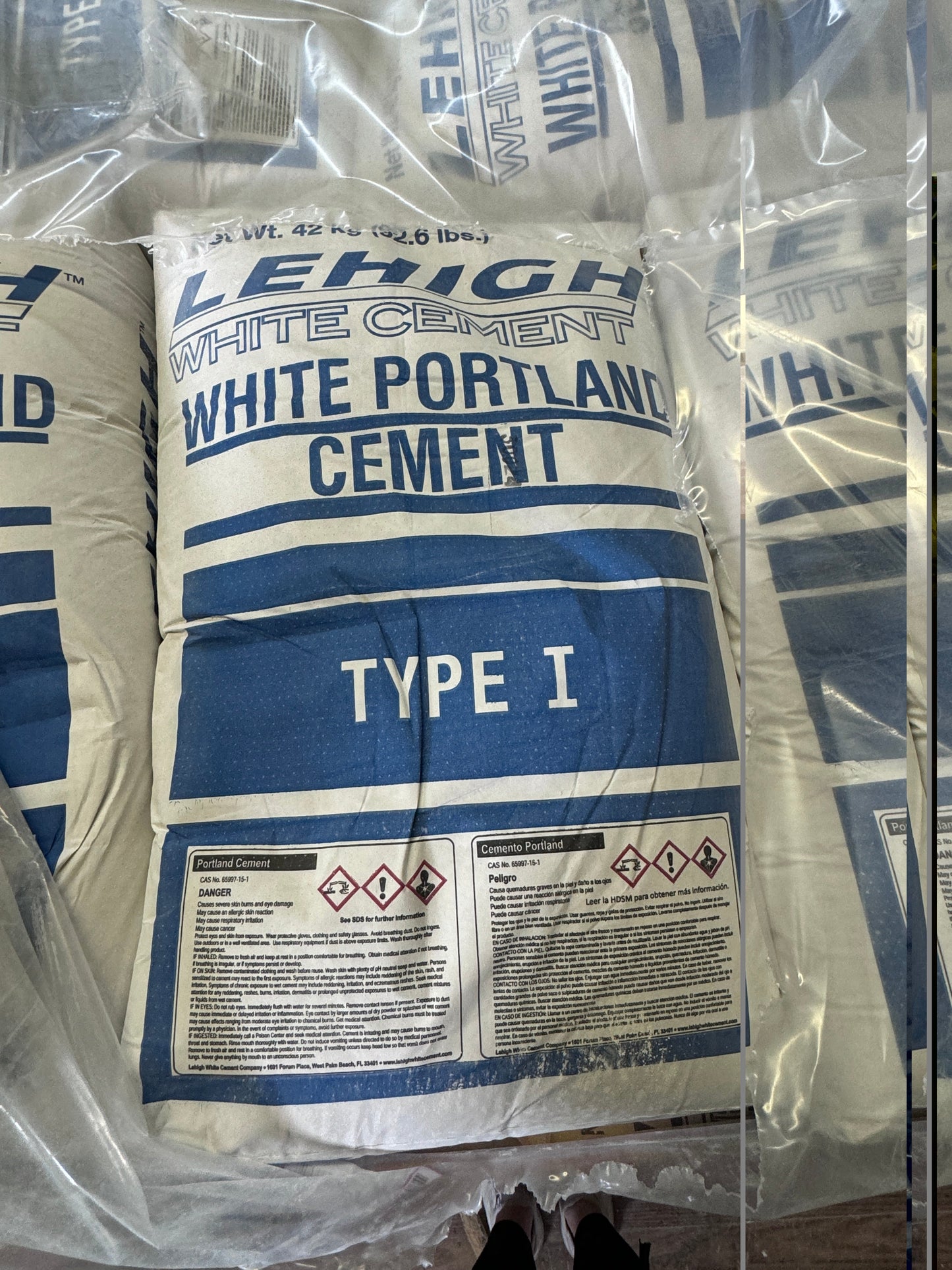 Lehigh White Portland Cement
