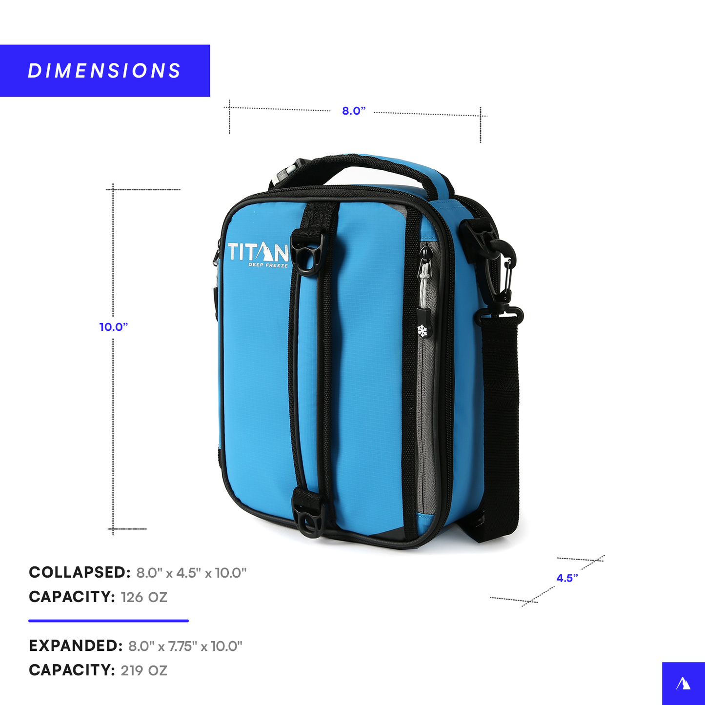 Fridge Cold Expandable Lunch Bag