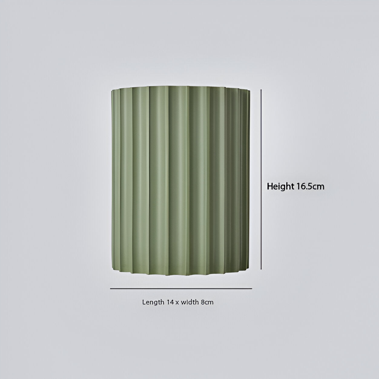 Nordic Resin Plaster Shade Wall Light With Up And Down Glow