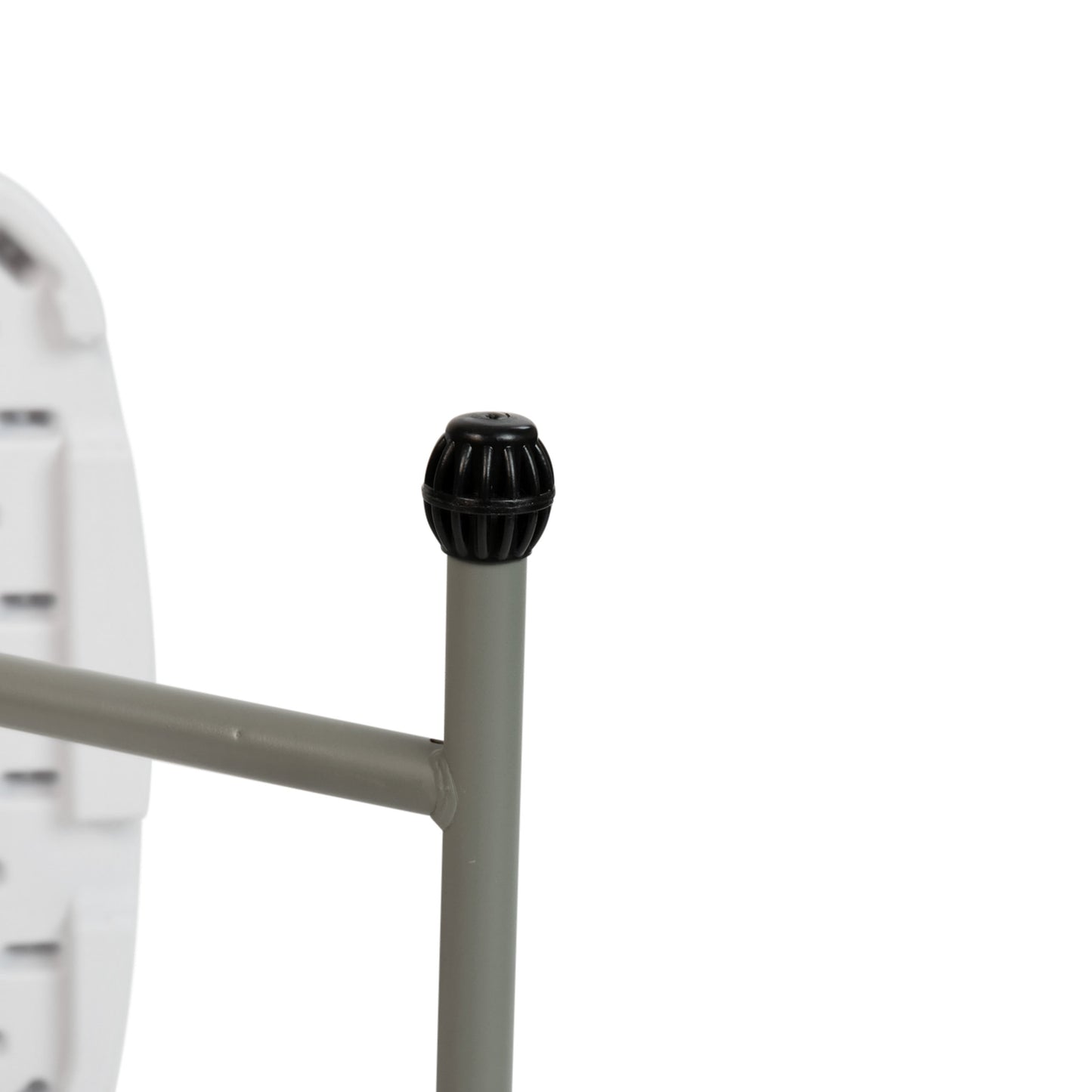 Indoor/Outdoor Plastic Folding Table, Adjustable Height Commercial Grade Side Table, Laptop Table, TV Tray