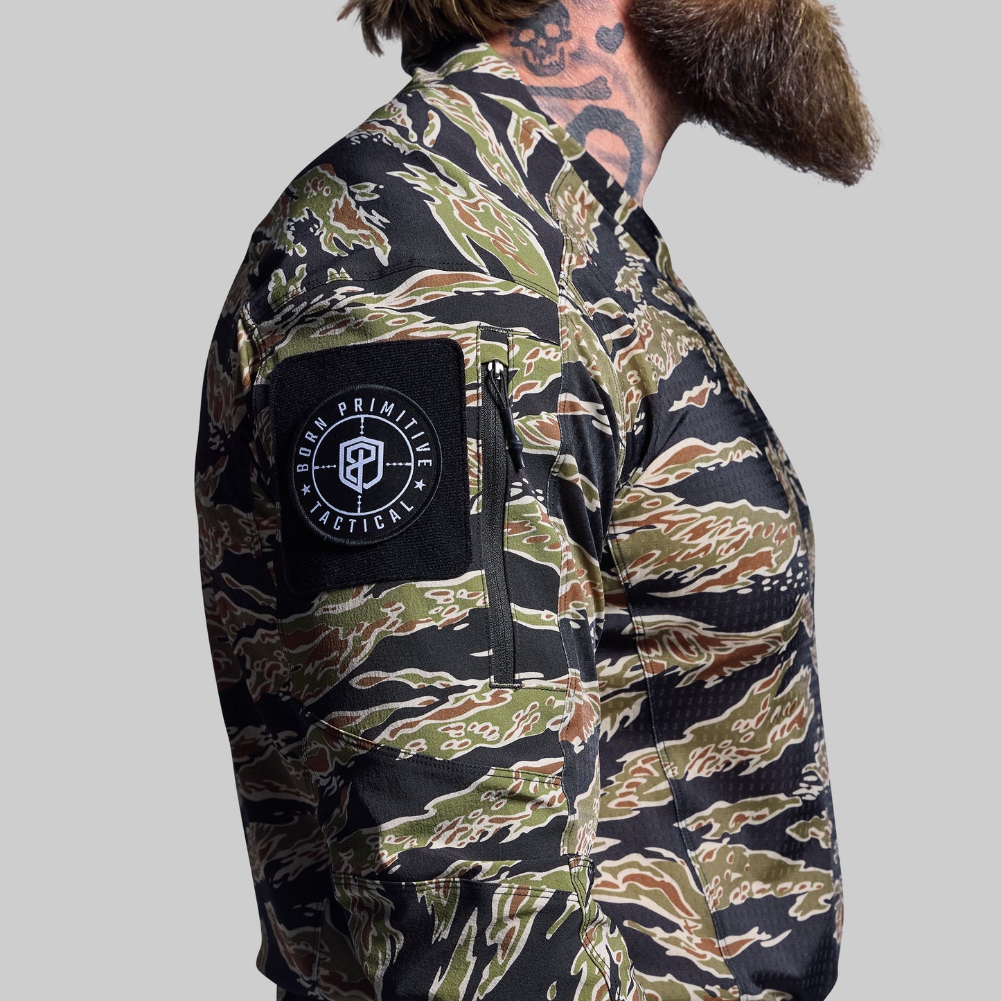 Long Sleeve Op Top Pro (Jungle Tiger)