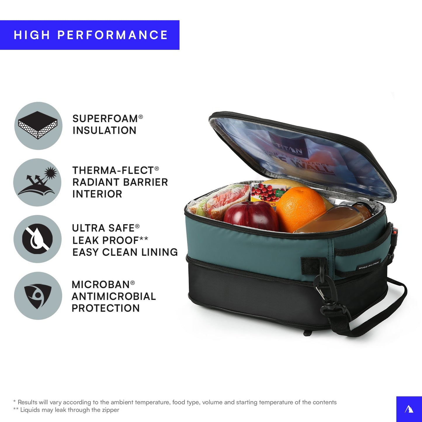 Fridge Cold Expandable Lunch Bag