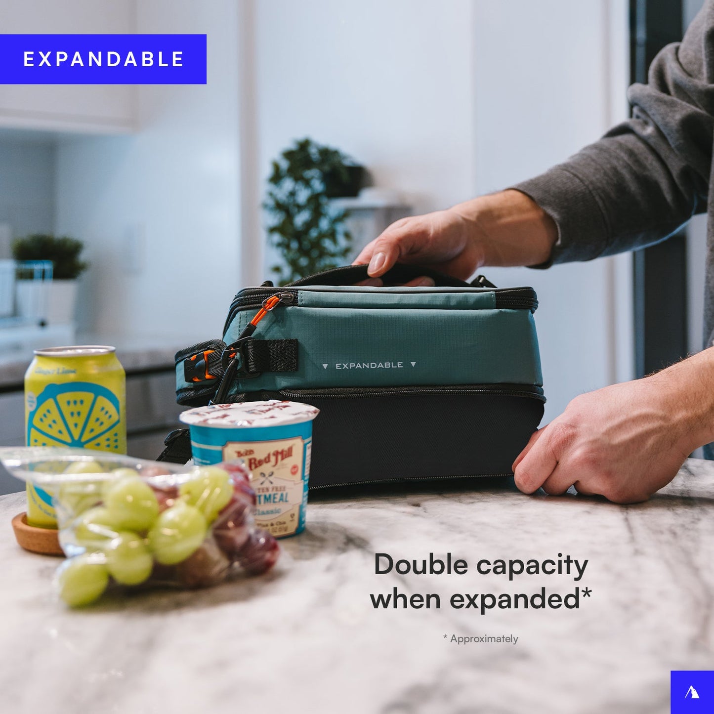 Fridge Cold Expandable Lunch Bag
