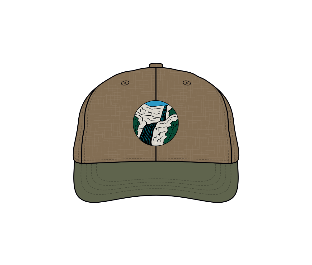 Kaaterskill Falls Hemp Linen Hat