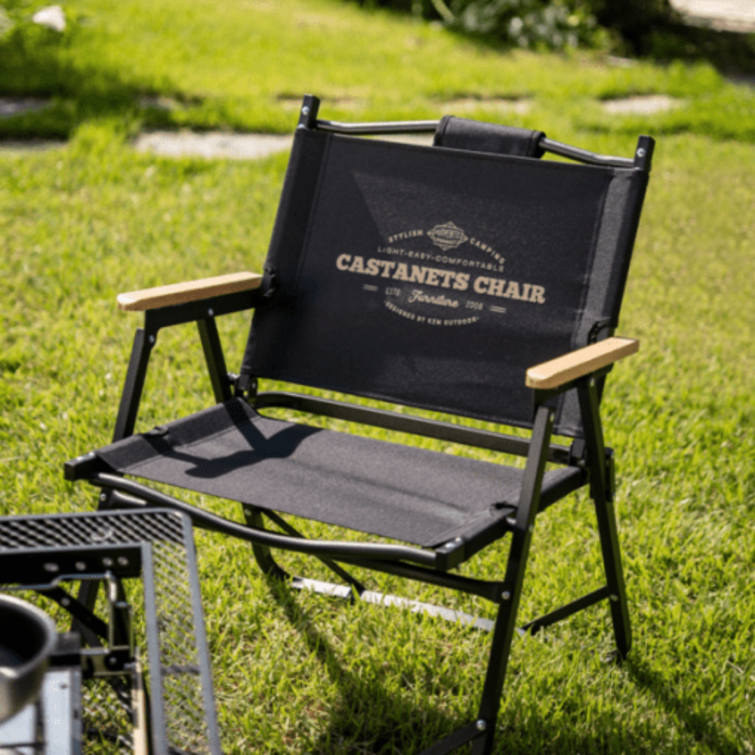 KZM Castanets Portable Folding Chair