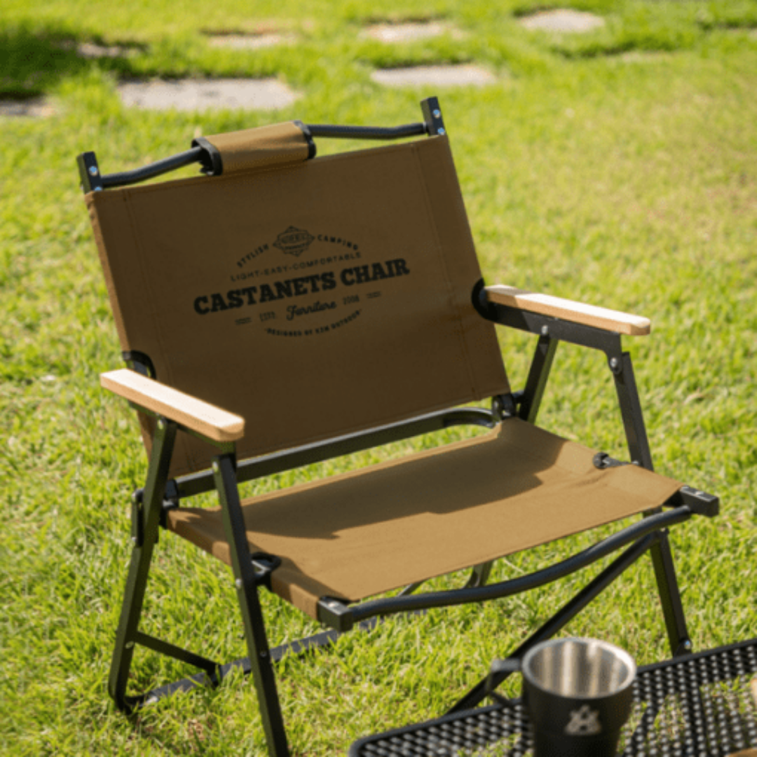 KZM Castanets Portable Folding Chair