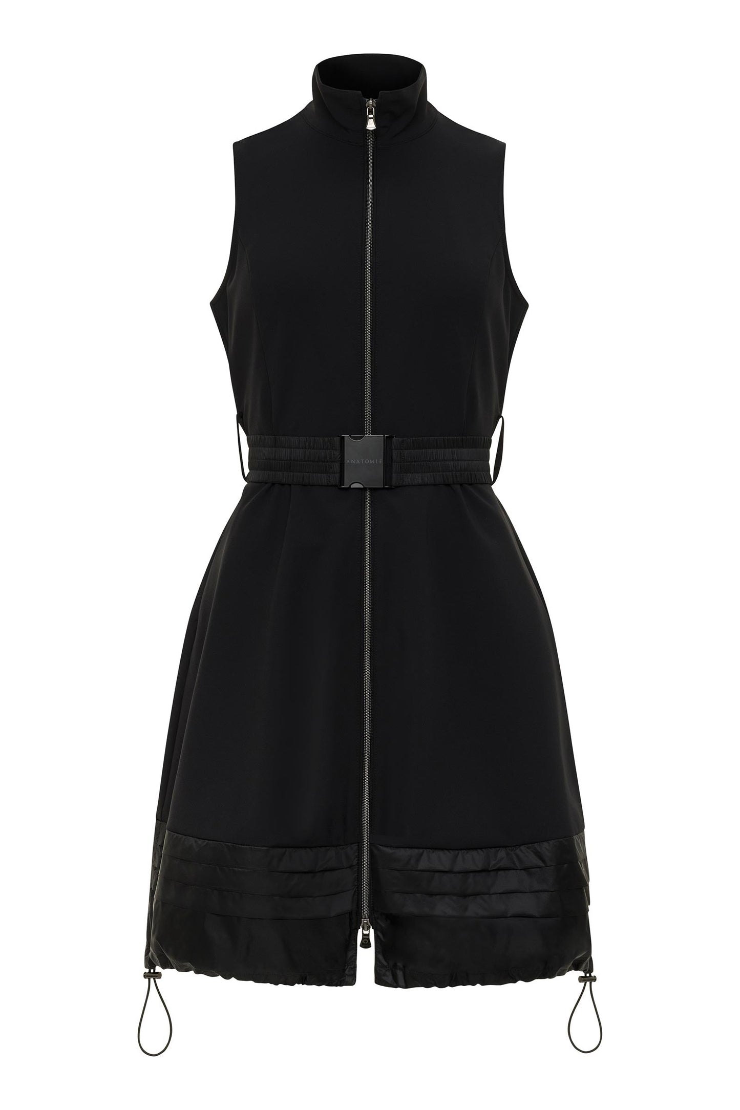 Katana Performance Belted Sleeveless Dress