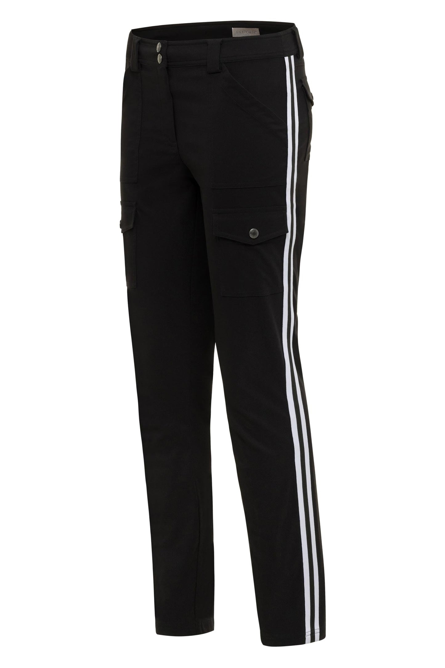 Kate Skinny Cargo Pant with Side Stripes