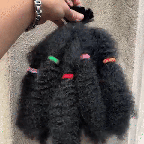 Curly Crochet – 12” Synthetic Ombre Afro Kinky Braiding Hair Extensions