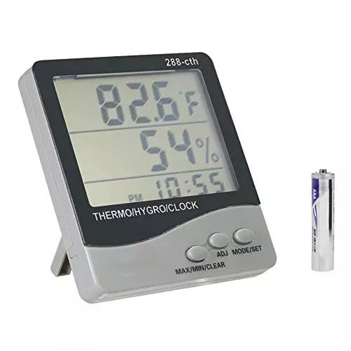 Thermohygrometer with Wet and Dry