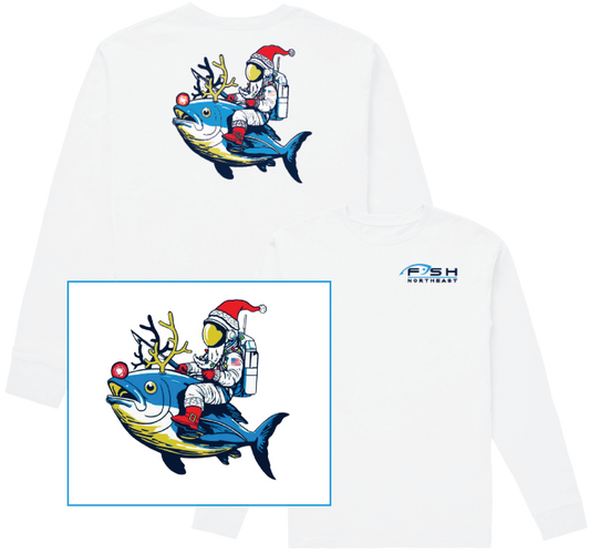 FISH Northeast - Astro Santa LS Tee