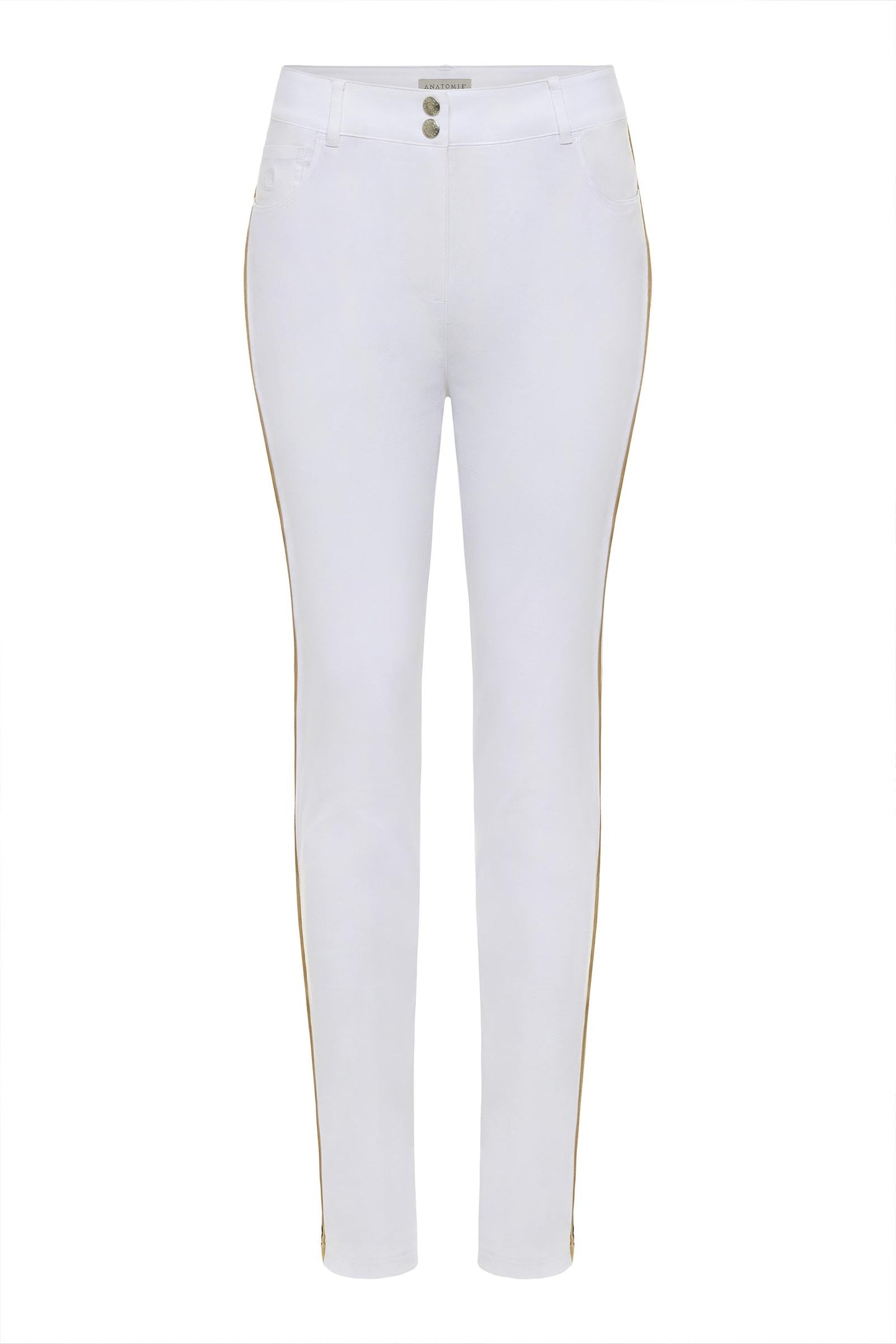 Luli Stripe Performance Cotton Skinny Pant