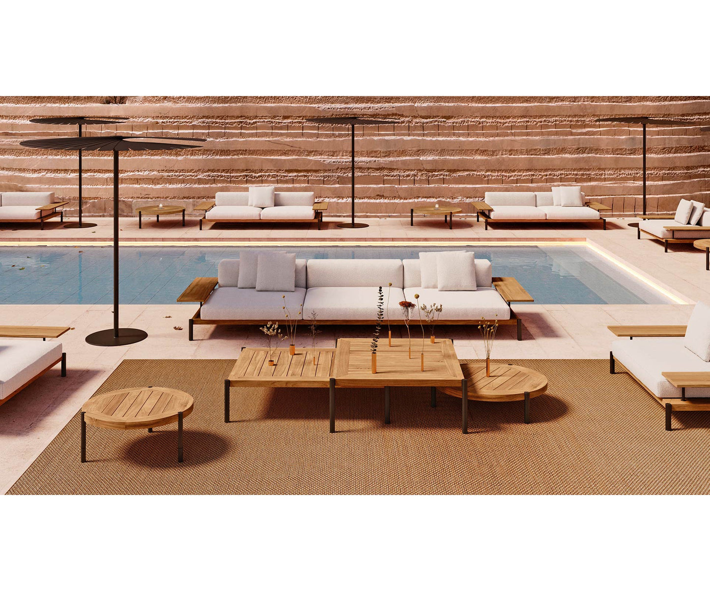 Lademadera 3 Seat Sofa