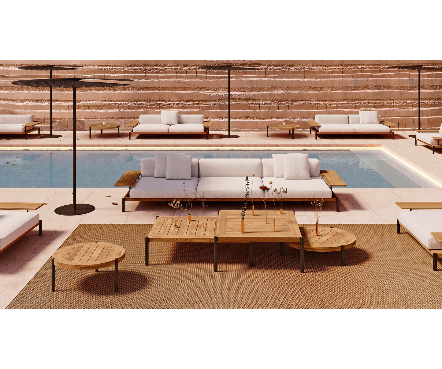 Lademadera Round Coffee Table