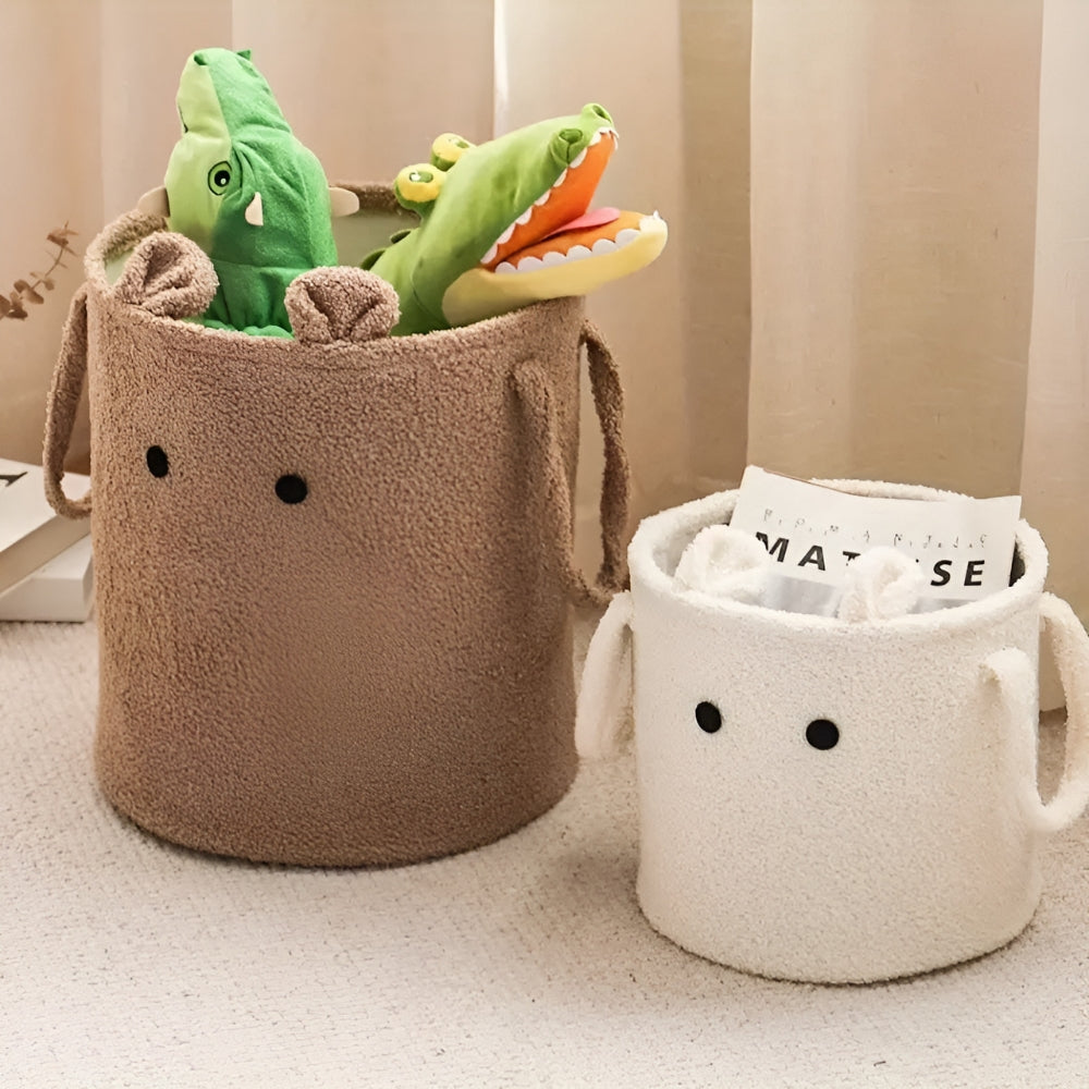 Laundry Basket Lamb Shaped Collapsible Storage Bin