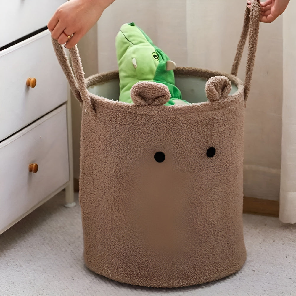 Laundry Basket Lamb Shaped Collapsible Storage Bin