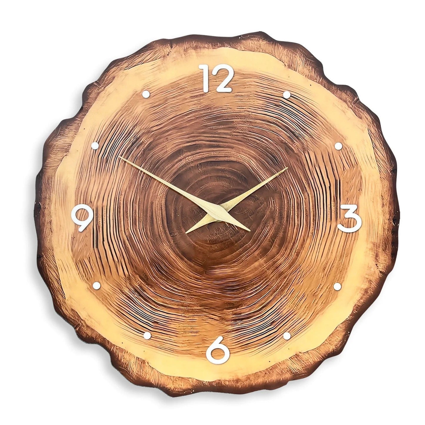 Wall Clock Quartz Silent Minimalist Design