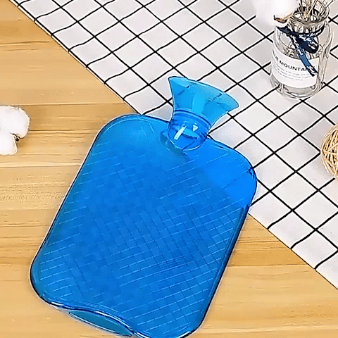 large capacity PVC hot water bag for bed and foot warmer