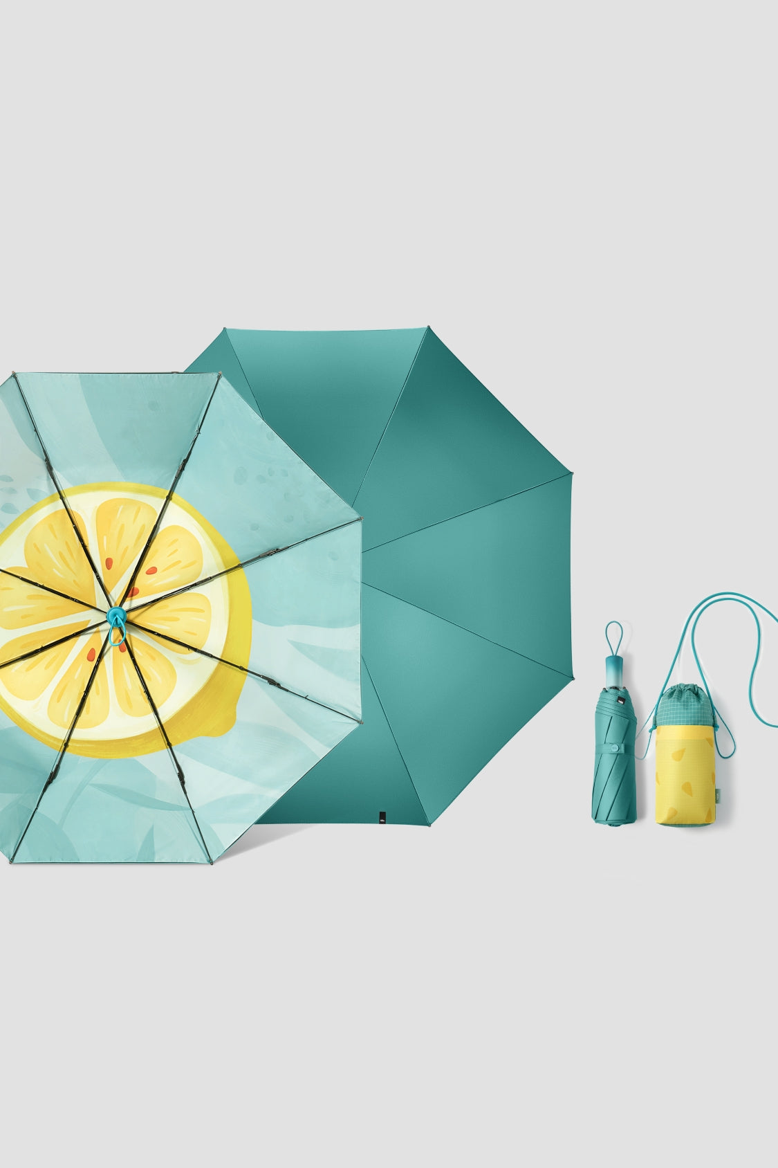 Three-Fold Blackout Sun Protection Umbrella BM397