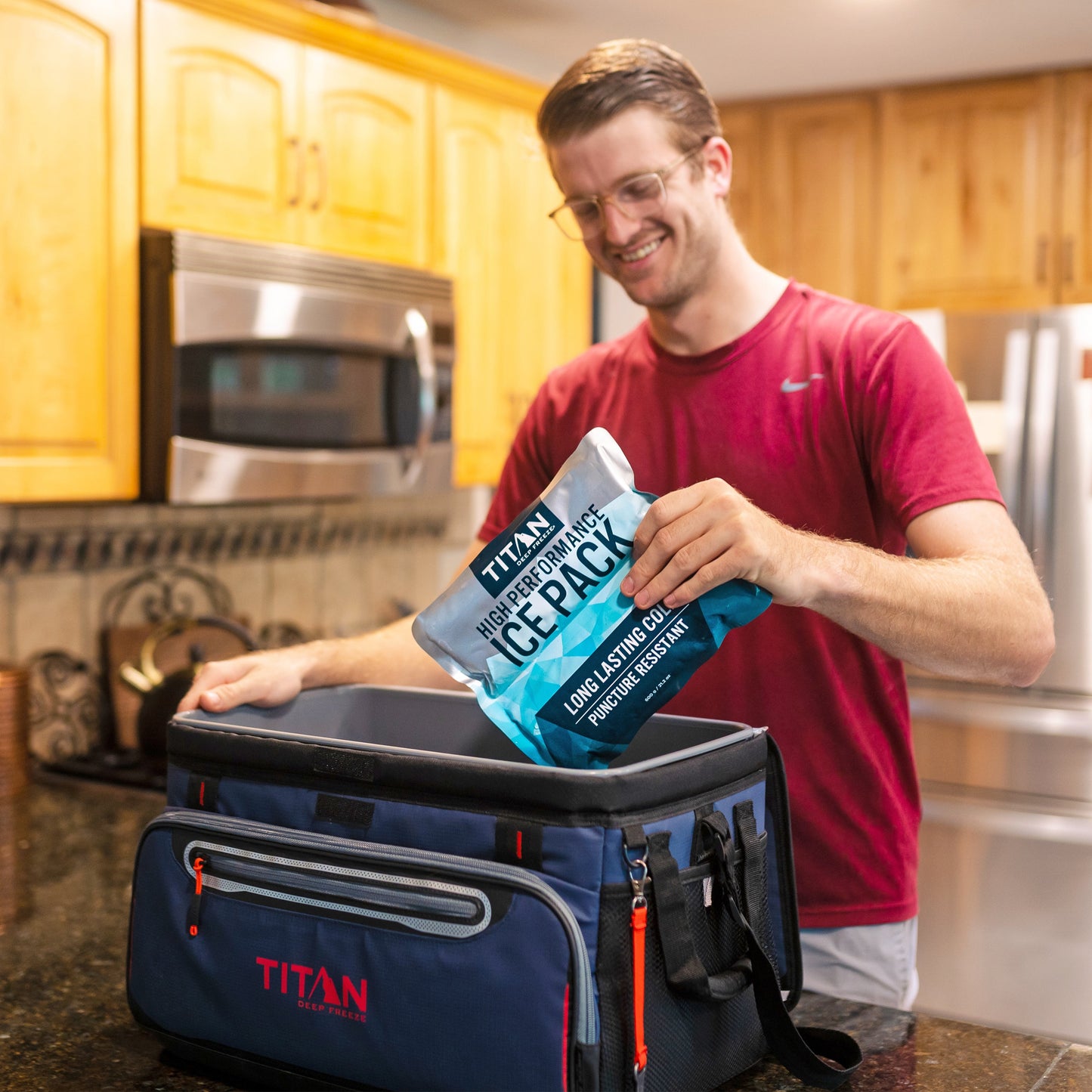 Set of 2 High Performance Cooler Ice Packs (600g)