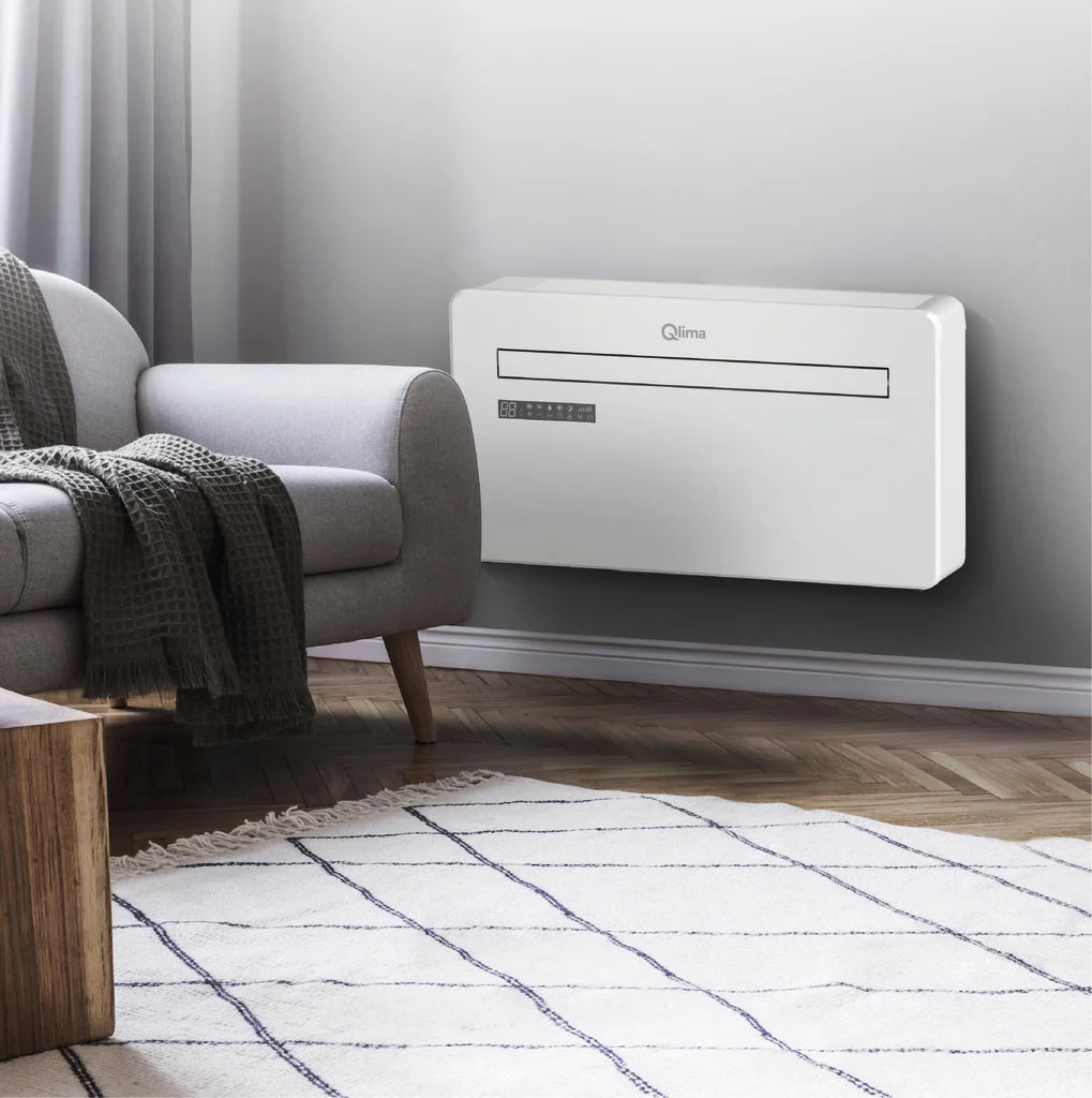 Qlima 2.6kW WIFI All-in-One Heating and Cooling Air Conditioning Unit - WDH 229 PTC - VAT-free Install Package