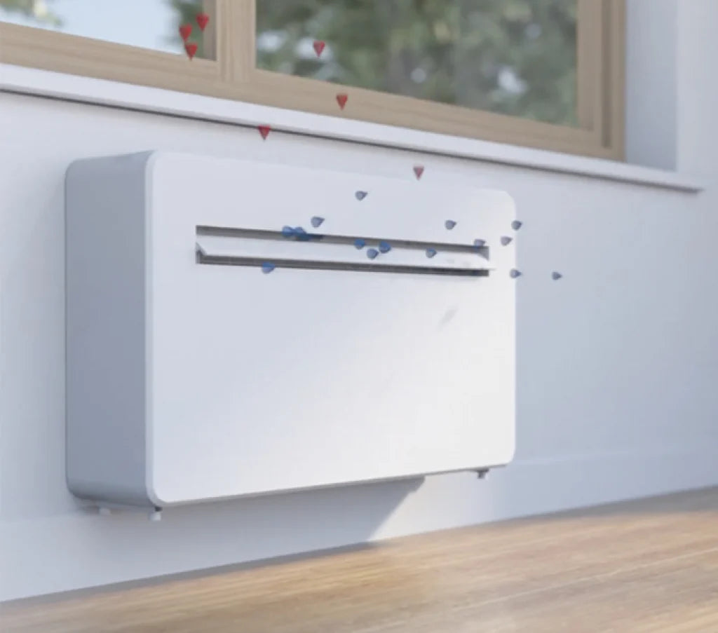 Qlima 2.6kW WIFI All-in-One Heating and Cooling Air Conditioning Unit - WDH 229 PTC - VAT-free Install Package