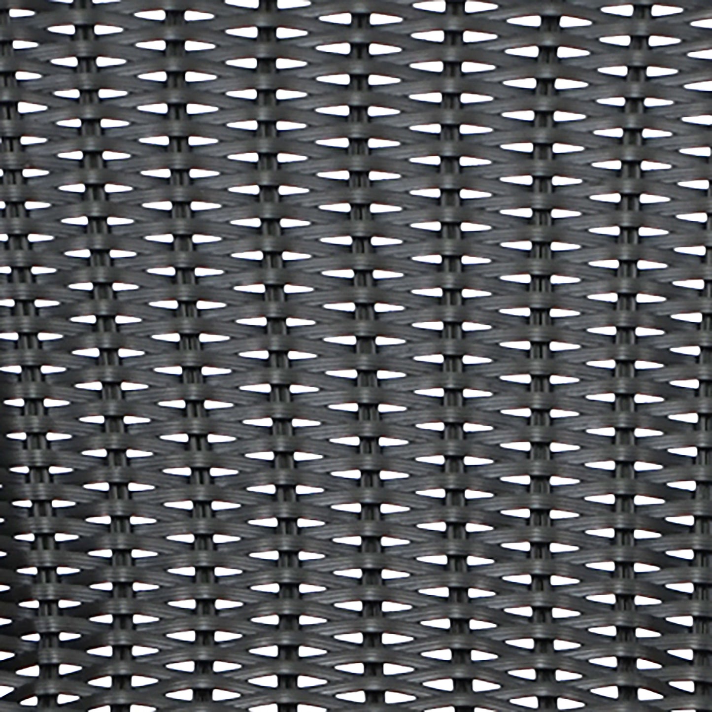 Lila Commercial Grade Indoor-Outdoor PE Rattan Restaurant Barstool with Steel Frame and Footrest