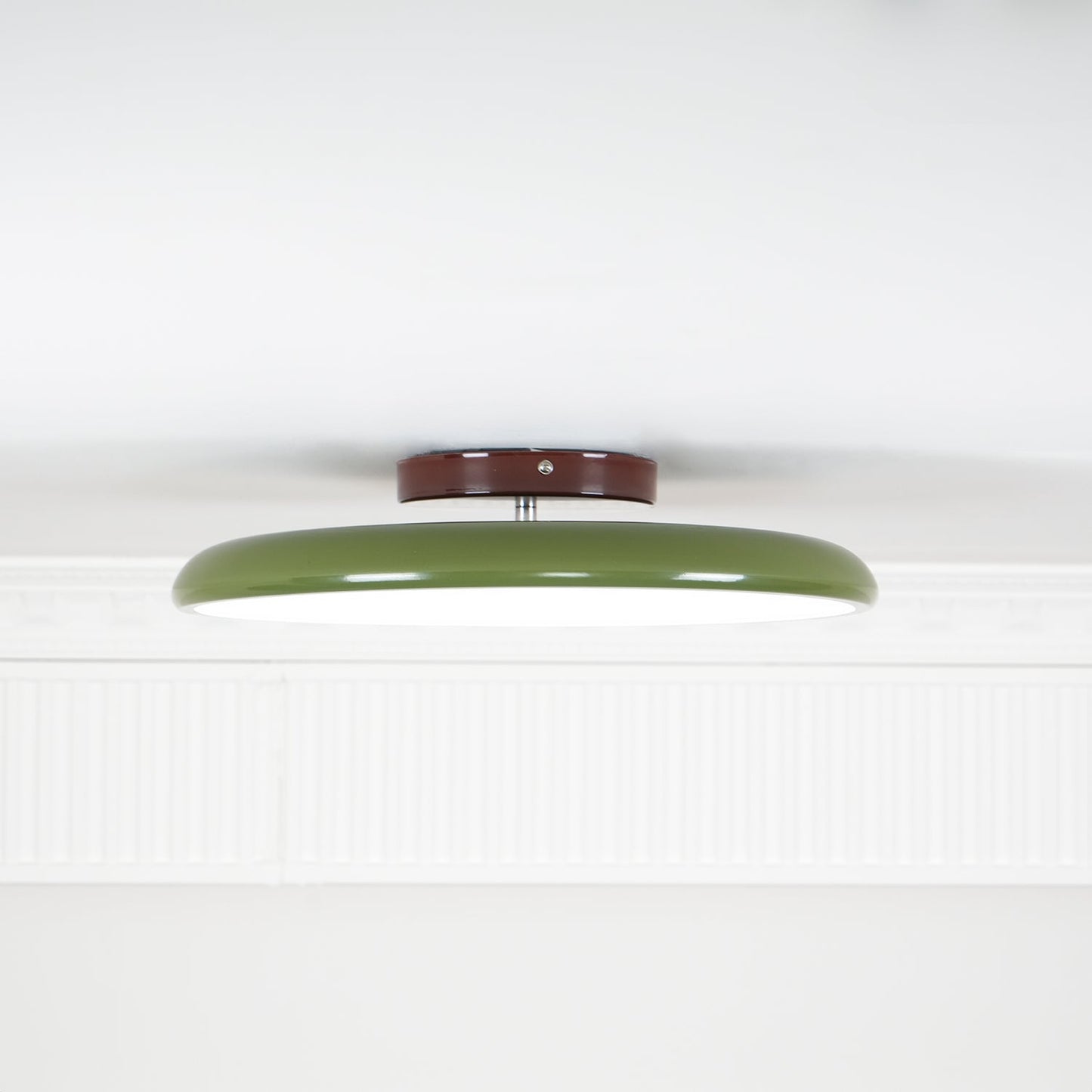 Adjustable Disc Ceiling Light With Low Profile Mount