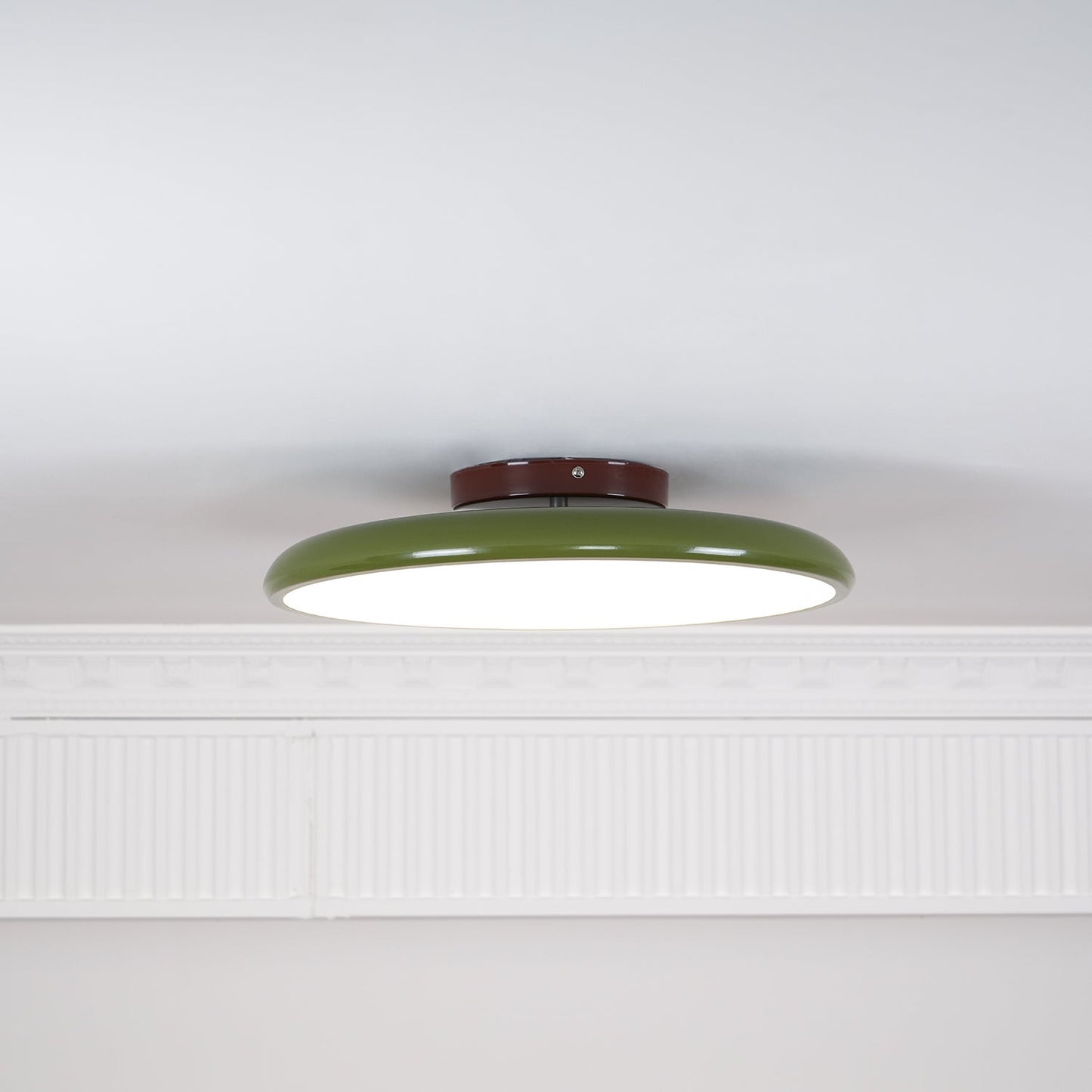 Adjustable Disc Ceiling Light With Low Profile Mount