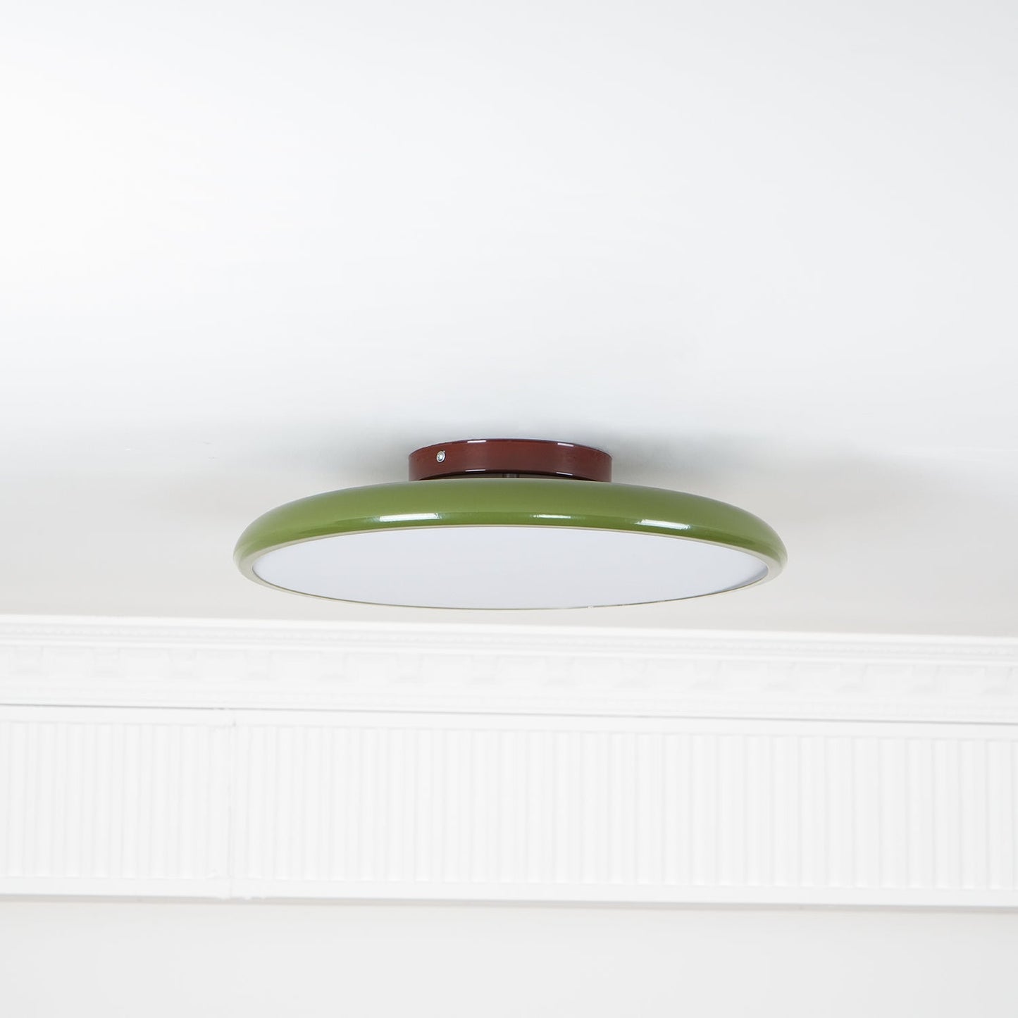 Adjustable Disc Ceiling Light With Low Profile Mount