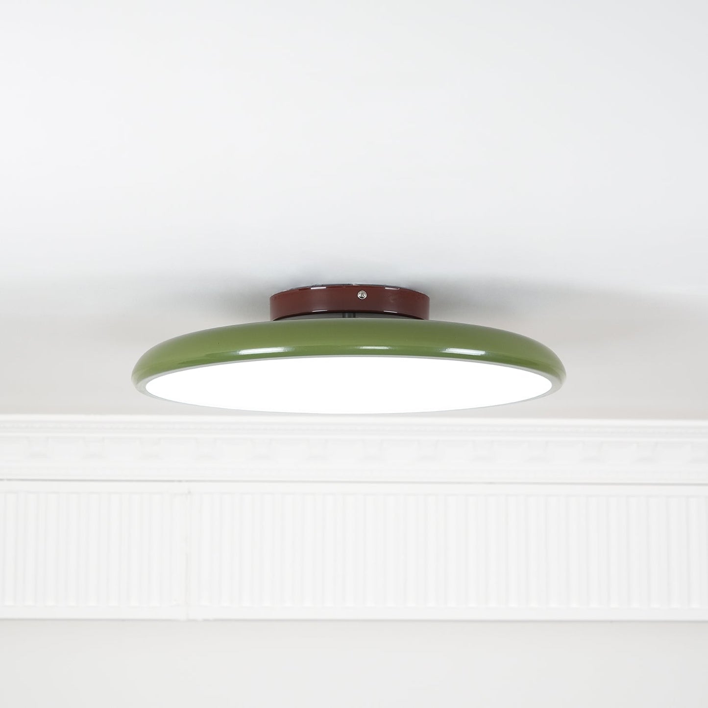 Adjustable Disc Ceiling Light With Low Profile Mount