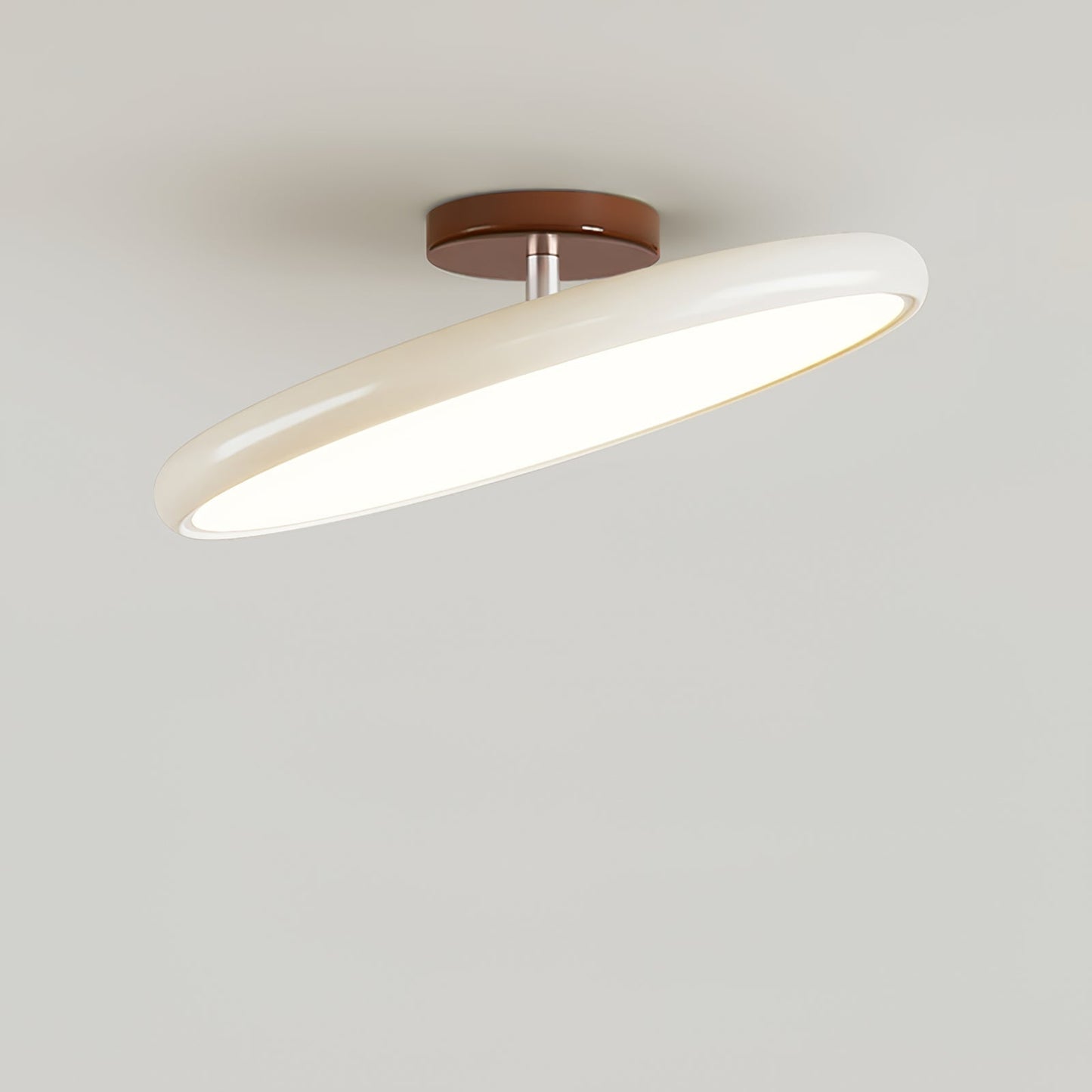 Adjustable Disc Ceiling Light With Low Profile Mount