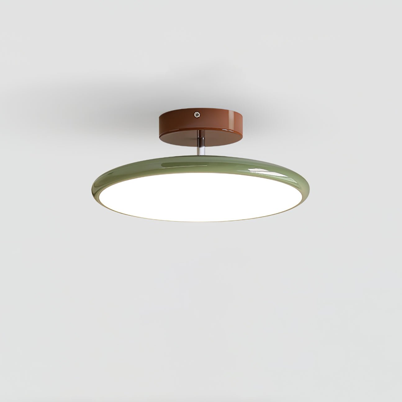 Adjustable Disc Ceiling Light With Low Profile Mount