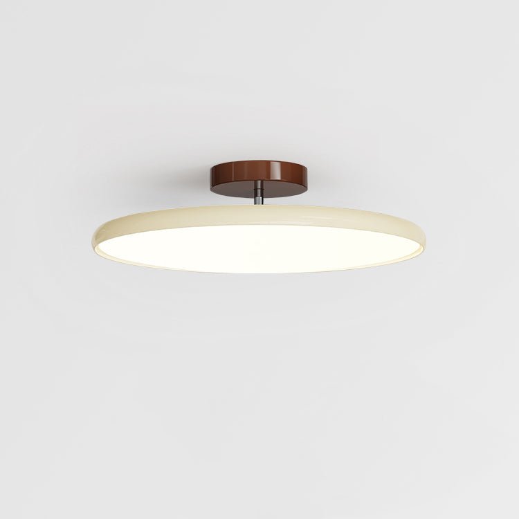 Adjustable Disc Ceiling Light With Low Profile Mount