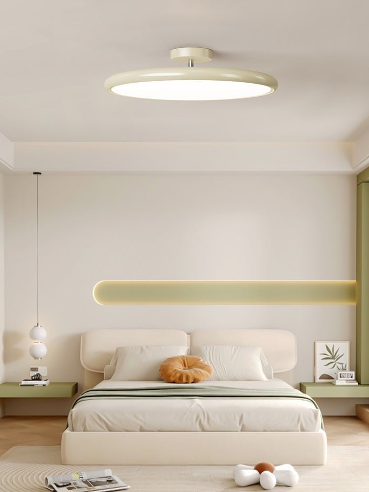 Adjustable Disc Ceiling Light With Low Profile Mount