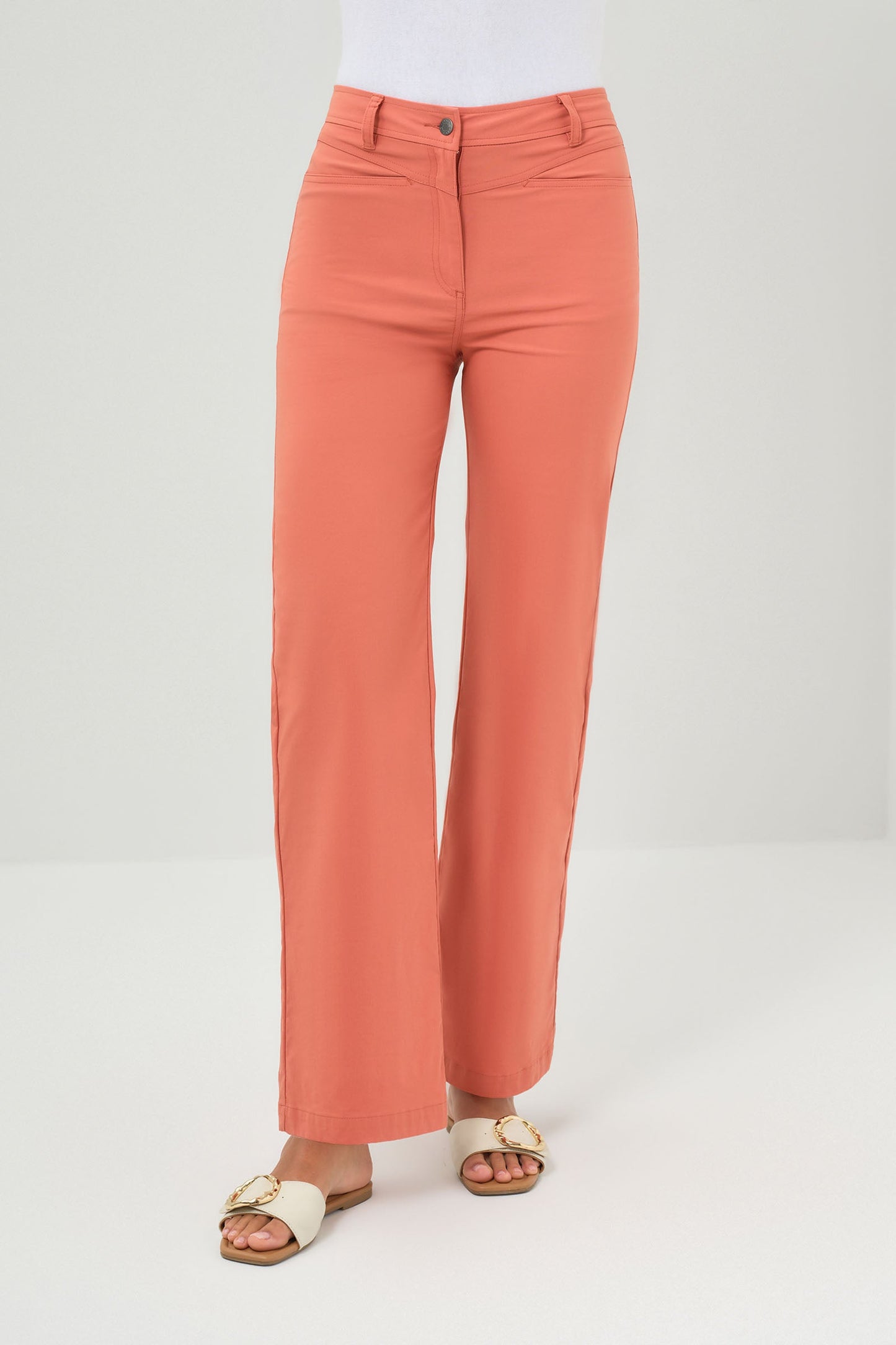 Greyson Mid-Weight Stretch Wide Leg Pant