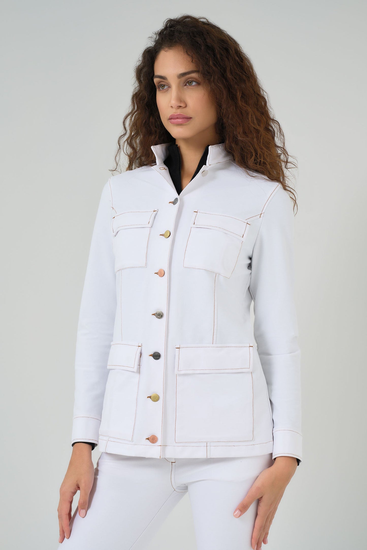 Luvan Performance Denim Utility Jacket