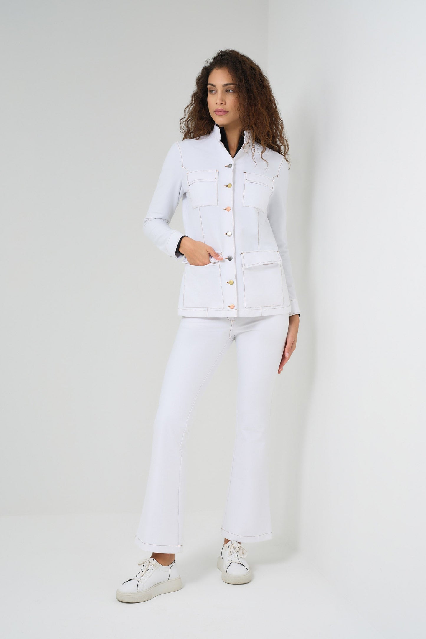 Luvan Performance Denim Utility Jacket