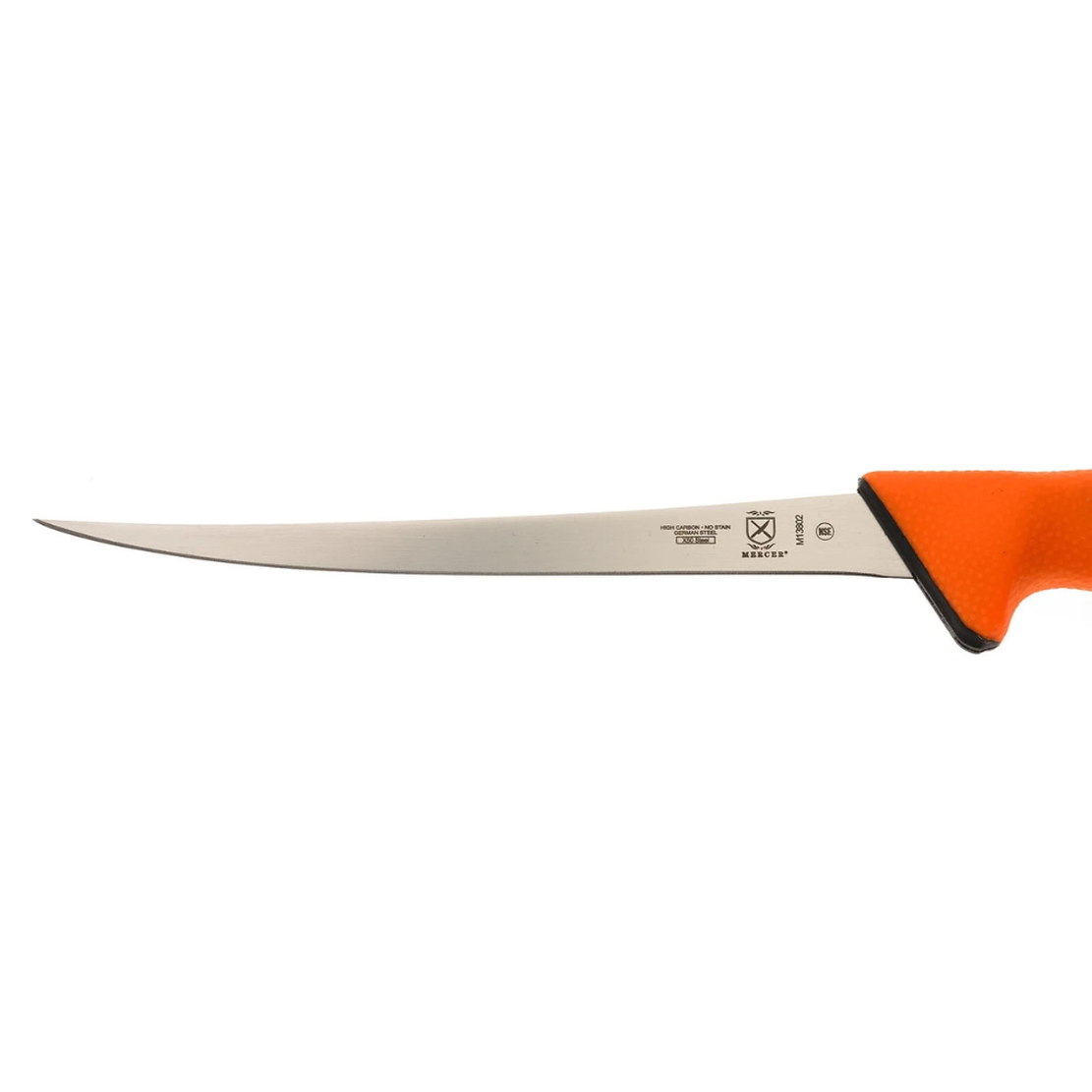 MERCER SPORT Orange Sport Handle Narrow Fillet 7" Knife