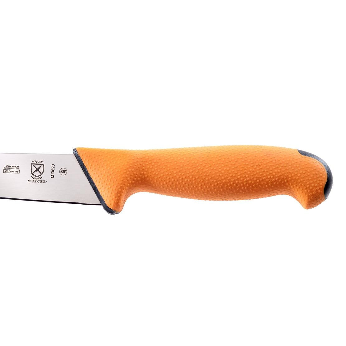 MERCER SPORT Orange Sport Handle Dual Edge Flex 8" Fillet with Sheath