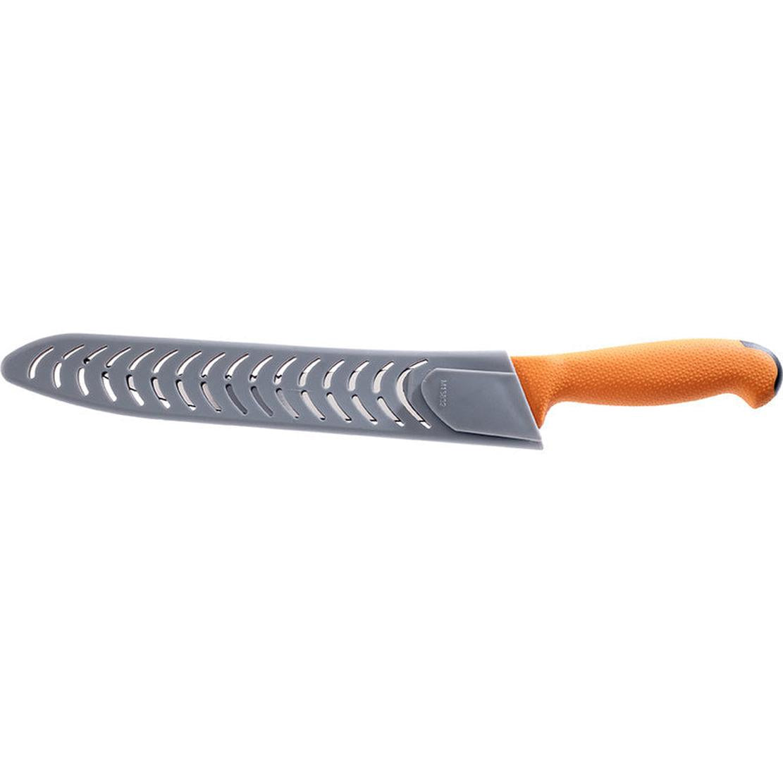 MERCER SPORT Orange Sport Handle Dual Edge Flex 8" Fillet with Sheath