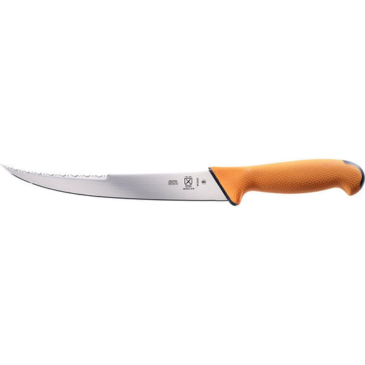 MERCER SPORT Orange Sport Handle Dual Edge Flex 8" Fillet with Sheath