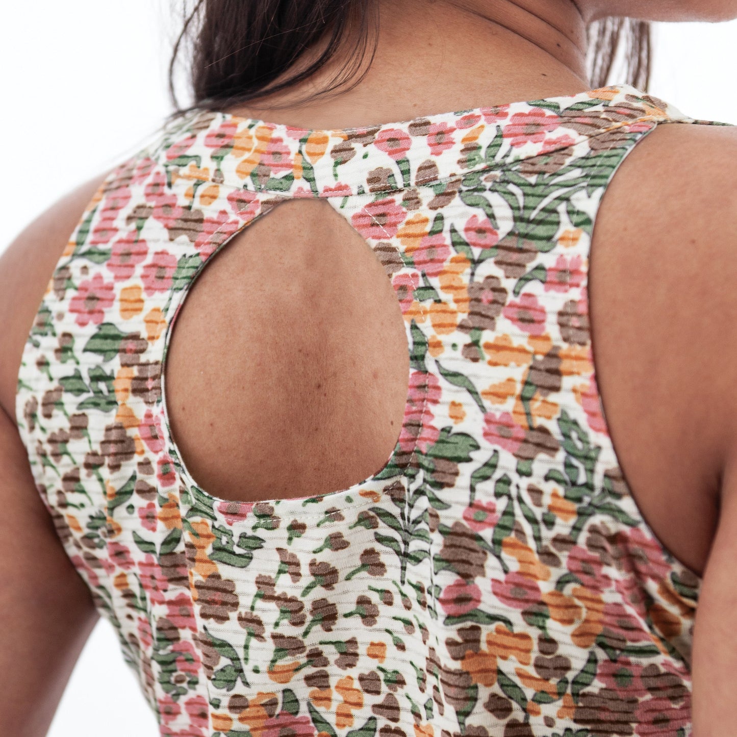 Charlie Burnout Print Tank Top - M17391YR