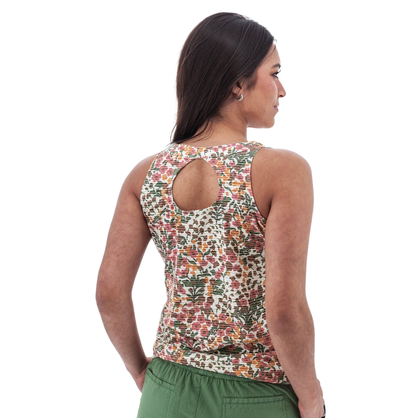 Charlie Burnout Print Tank Top - M17391YR