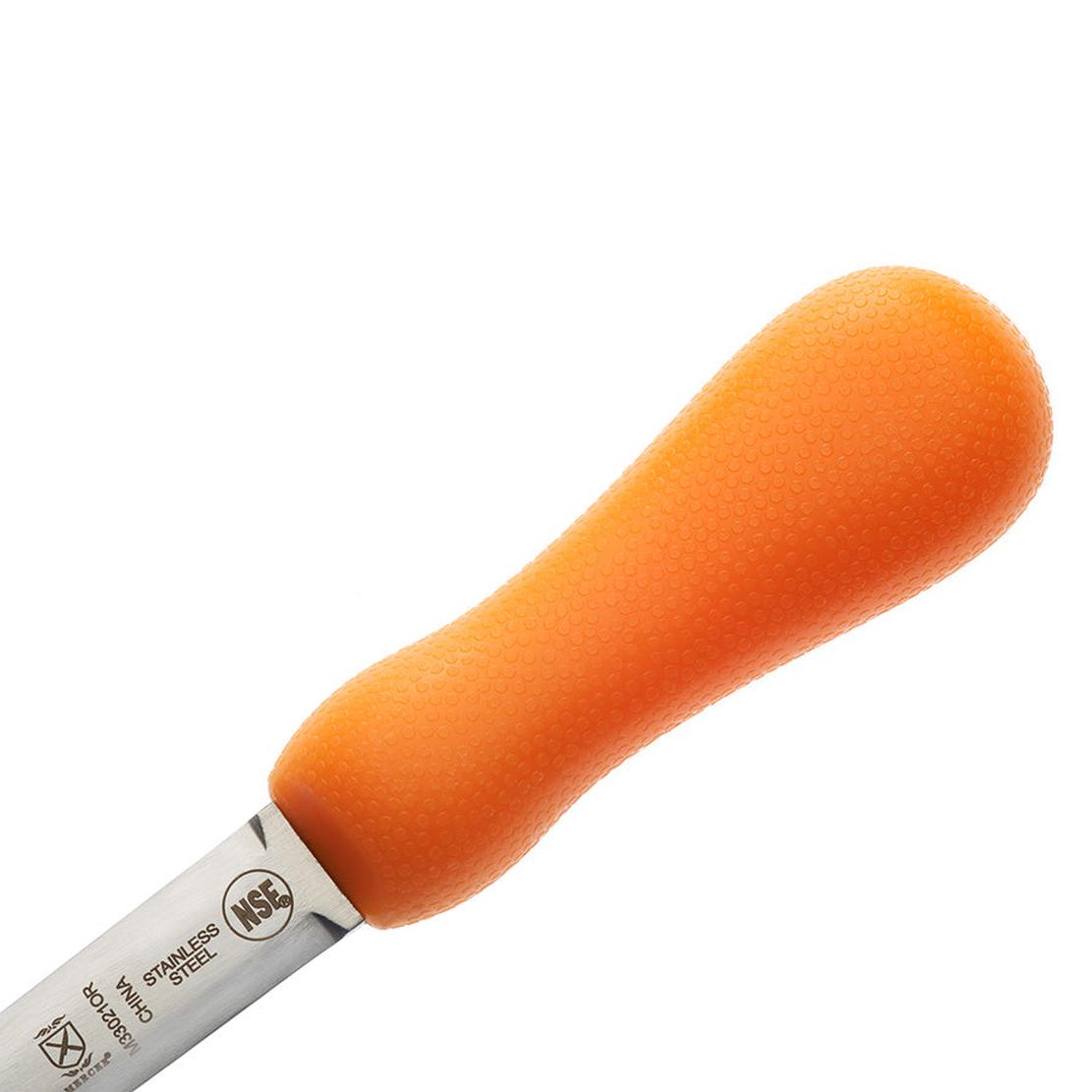 MERCER SPORT Orange Sport Handle  4" Oyster Knife Galveston Style
