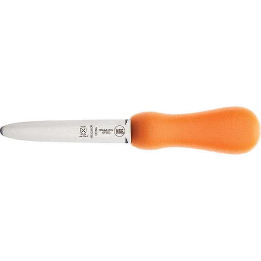 MERCER SPORT Orange Sport Handle  4" Oyster Knife Galveston Style